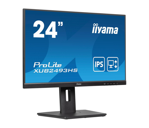 IIYAMA 23.8'' ProLite XUB2493HS  XUB2493HS-B6 Czarny - 1231434 - zdjęcie 2